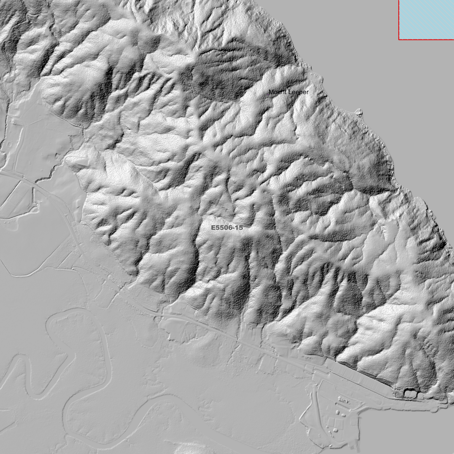 Innisfail 1m Digital Elevation Model (E5506-15)