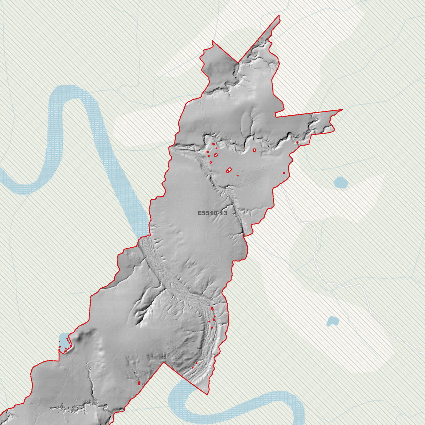 Boulder Mountain 1m Digital Elevation Model (E5510-13)