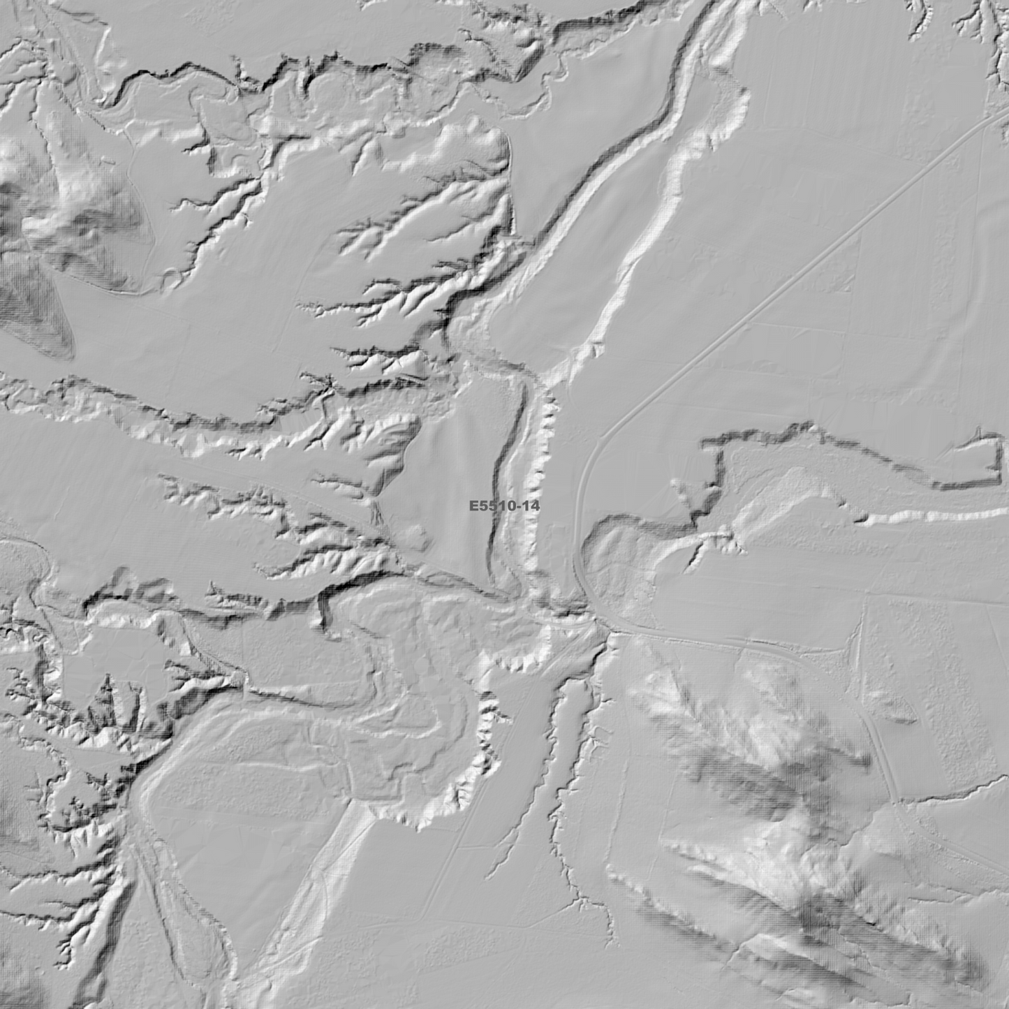 Wallaman 1m Digital Elevation Model (E5510-14)