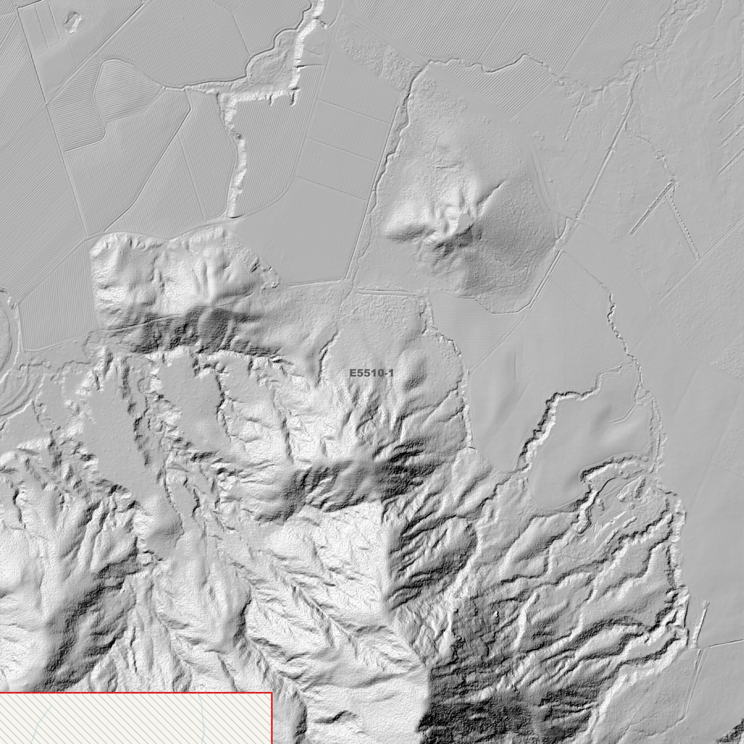 Kirrama 1m Digital Elevation Model (E5510-1)