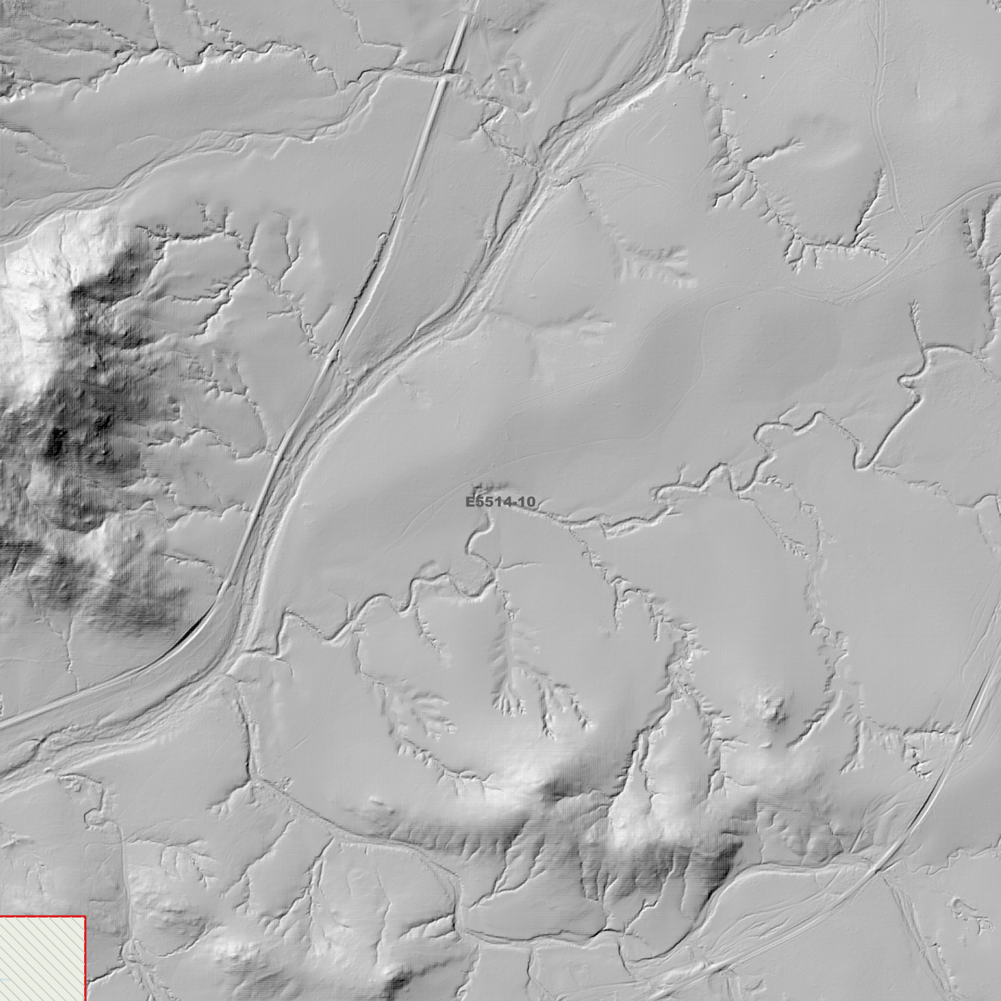 Narraweena 1m Digital Elevation Model (E5514-10)