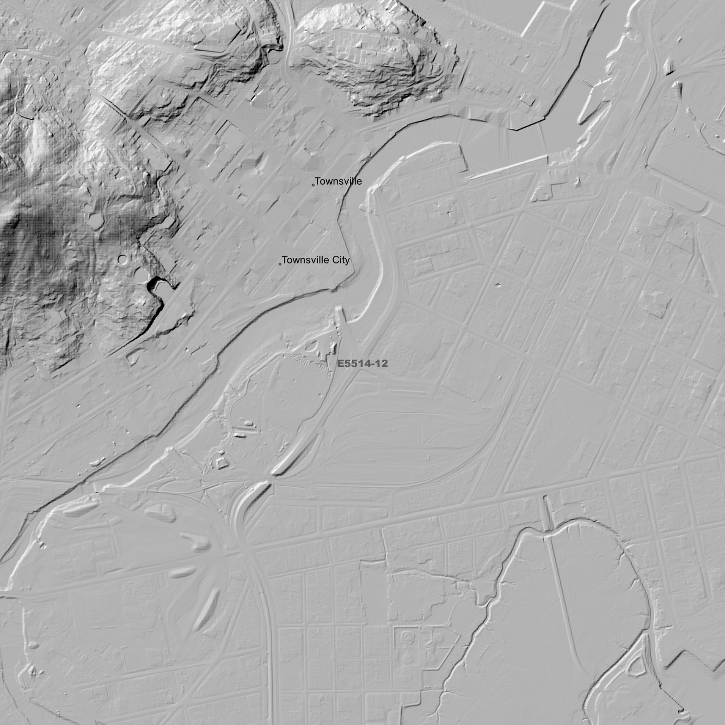 Townsville 1m Digital Elevation Model (E5514-12)