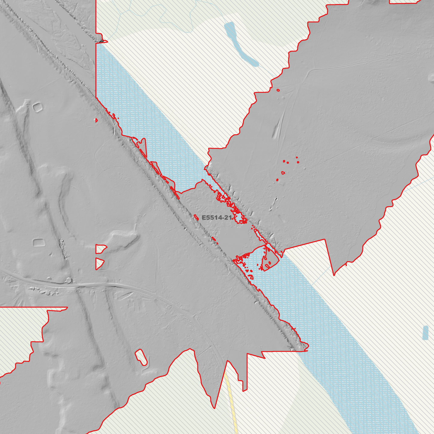 Dalrymple 1m Digital Elevation Model (E5514-21)