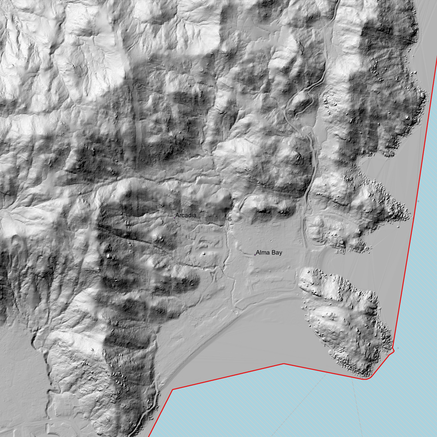 Magnetic Island 1m Digital Elevation Model (E5514-6)