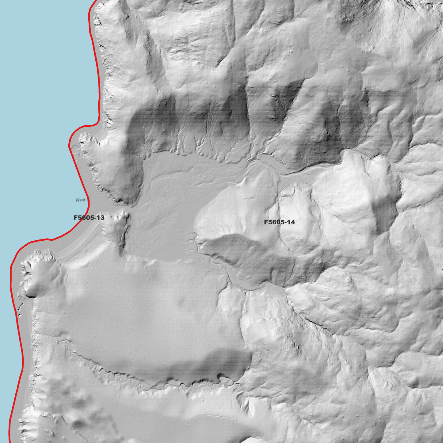 Middle Island 1m Digital Elevation Model (F5605-14)