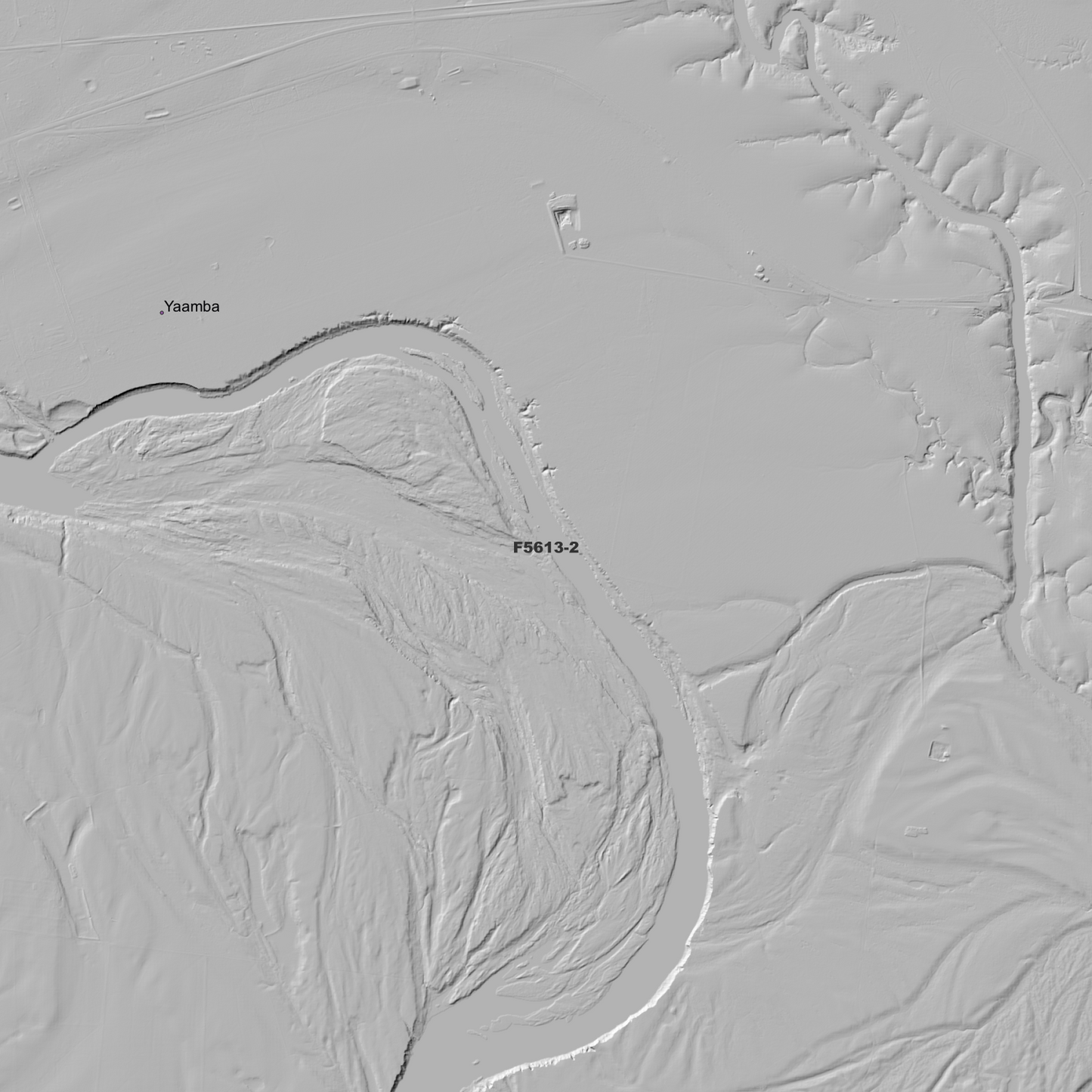 The Caves 1m Digital Elevation Model (F5613-2)