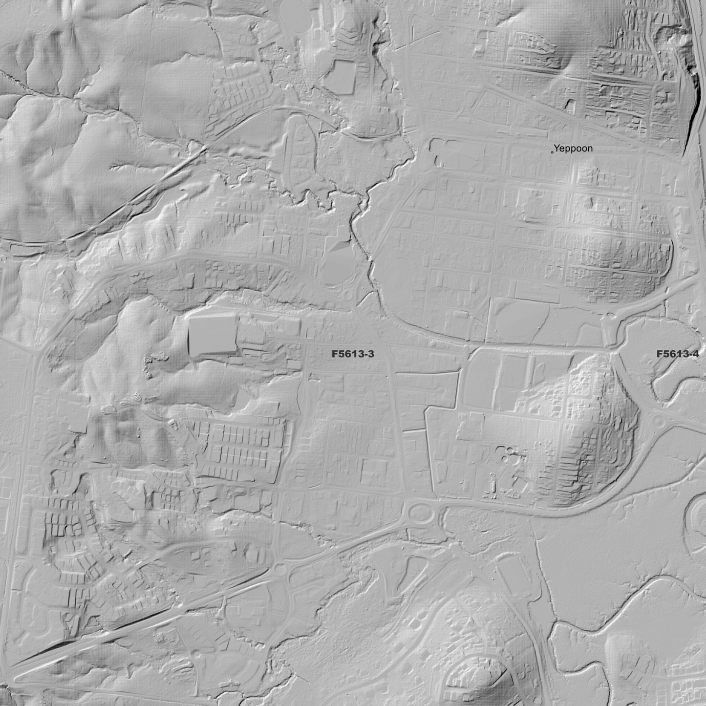 Yeppoon 1m Digital Elevation Model (F5613-3)