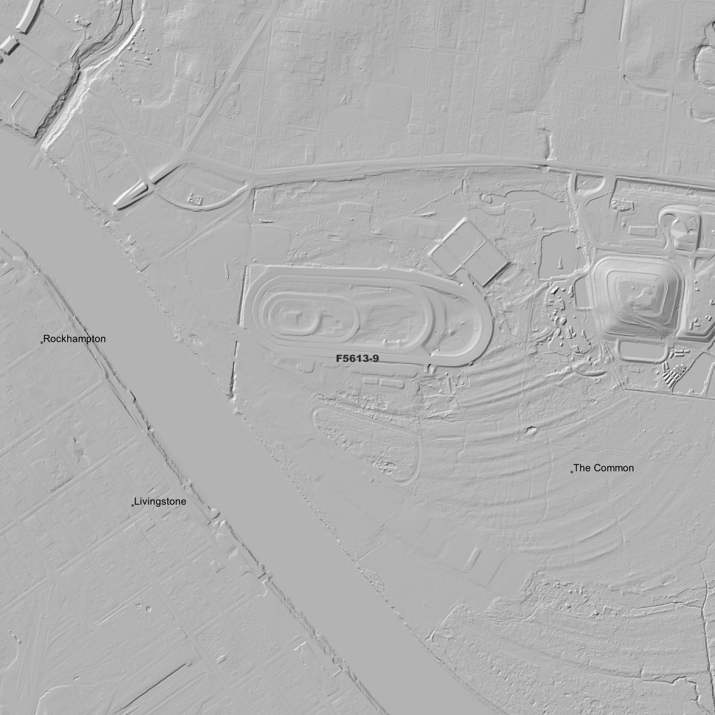 Rockhampton 1m Digital Elevation Model (F5613-9)