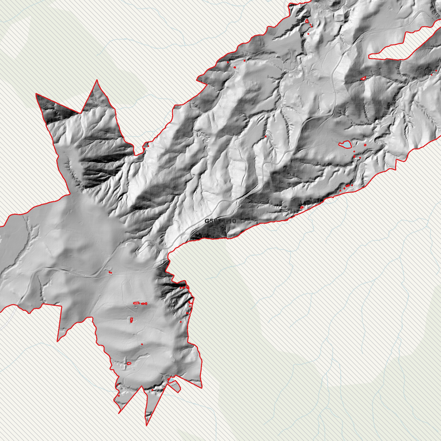 Cave Mountain 1m Digital Elevation Model (G5601-10)