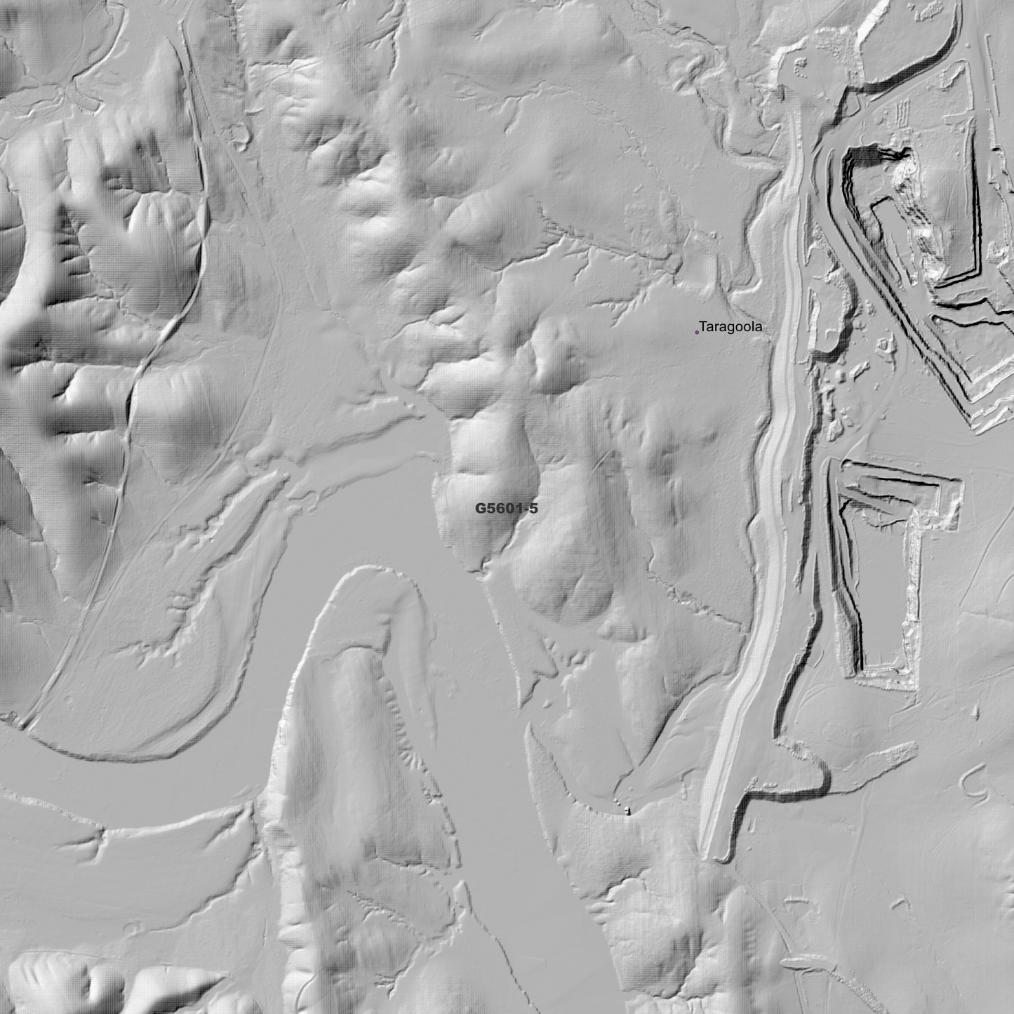 Calliope 1m Digital Elevation Model (G5601-5)