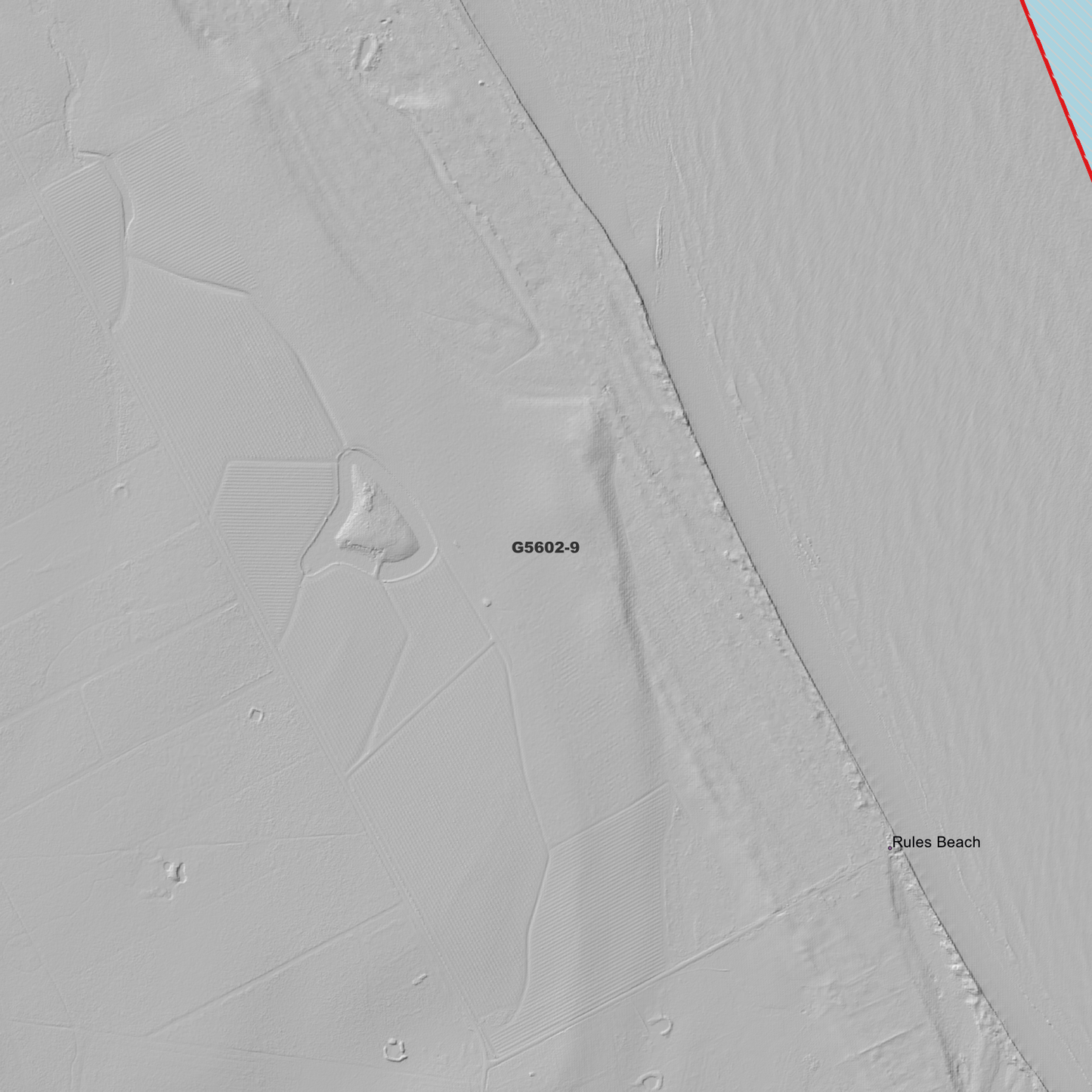 Rules Beach 1m Digital Elevation Model (G5602-9)