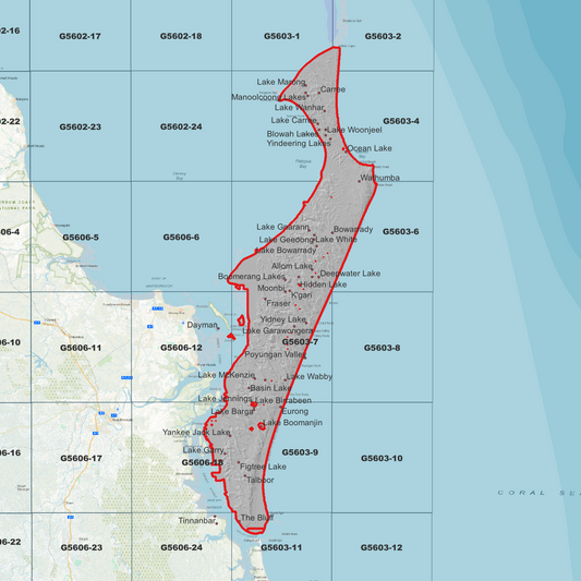K’gari Special 1m Digital Elevation Model (G5603-0)