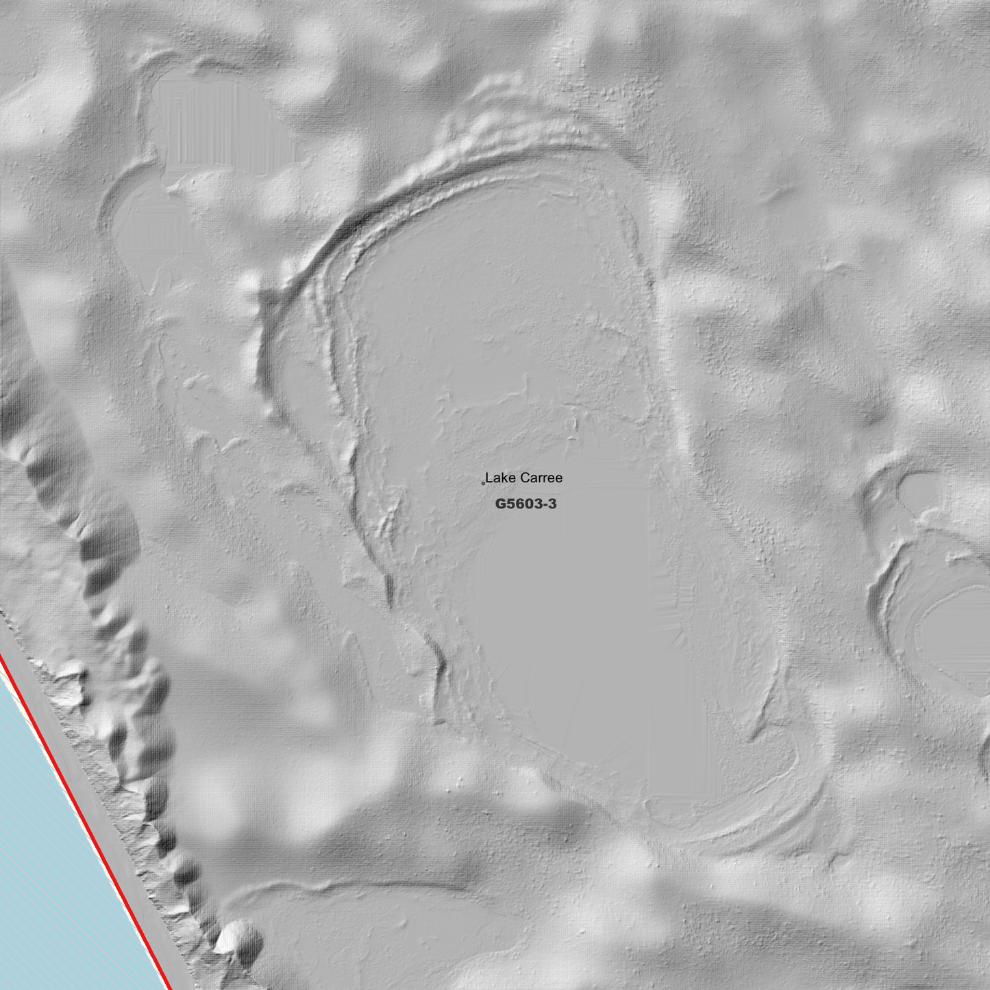 Platypus Bay 1m Digital Elevation Model (G5603-3)