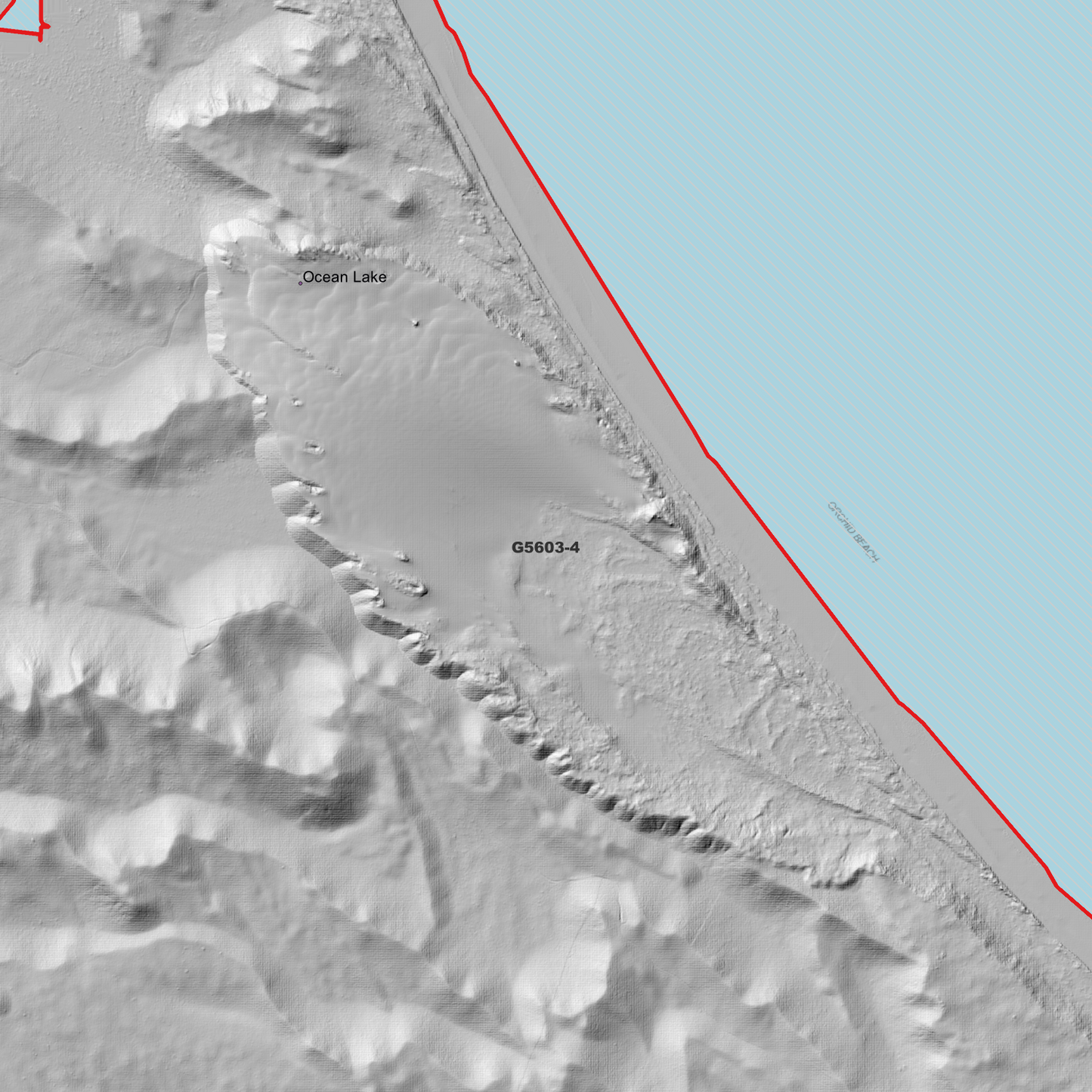 Ocean Lake 1m Digital Elevation Model (G5603-4)