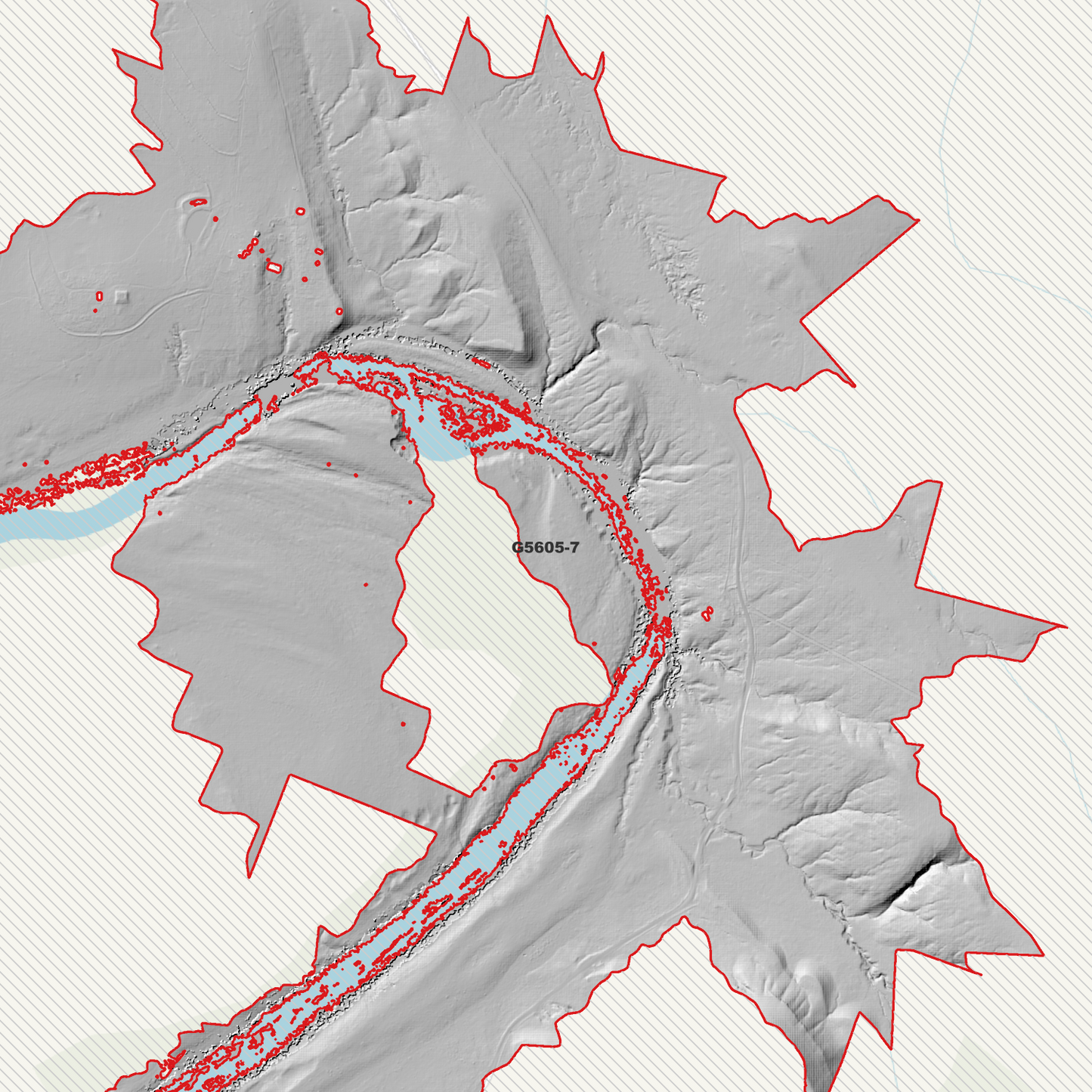 Mount Moss 1m Digital Elevation Model (G5605-7)
