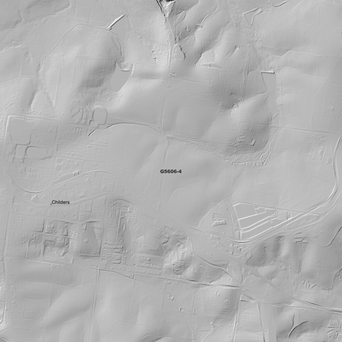 Childers 1m Digital Elevation Model (G5606-4)