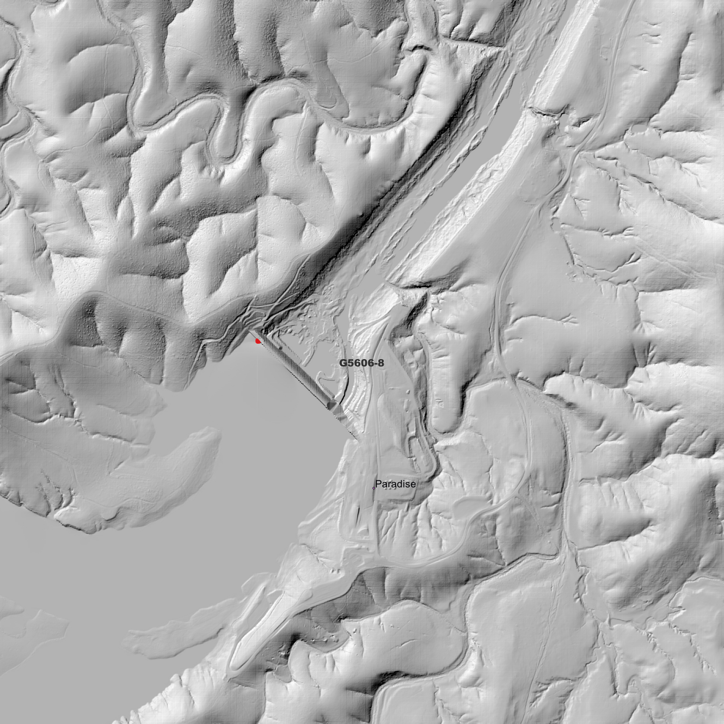 Lake Paradise 1m Digital Elevation Model (G5606-8)