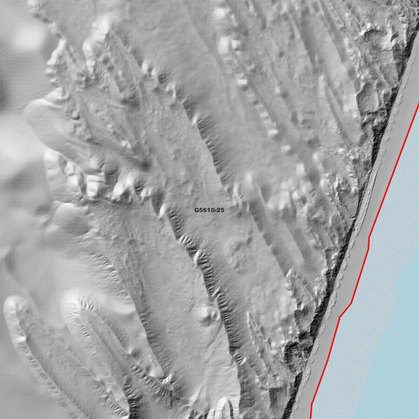 Cooloola 1m Digital Elevation Model (G5610-25)