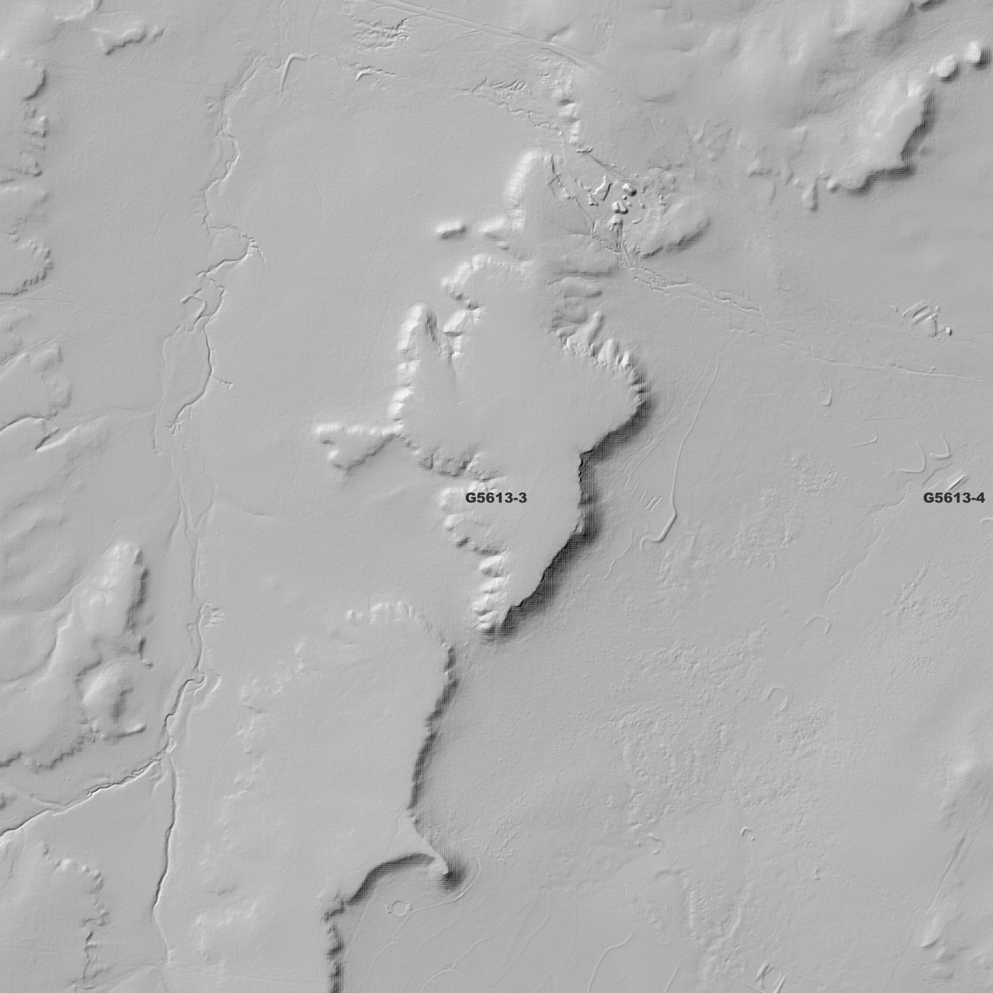 Myra Meadows 1m Digital Elevation Model (G5613-3)