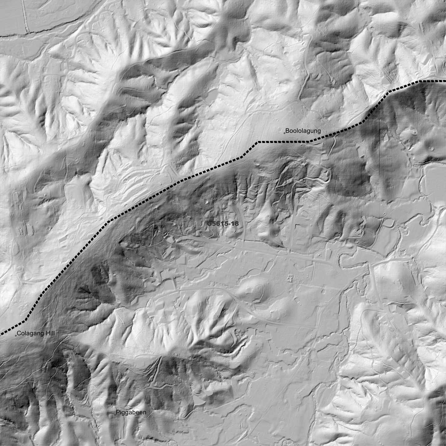 Mudgeeraba 1m Digital Elevation Model (G5615-18)