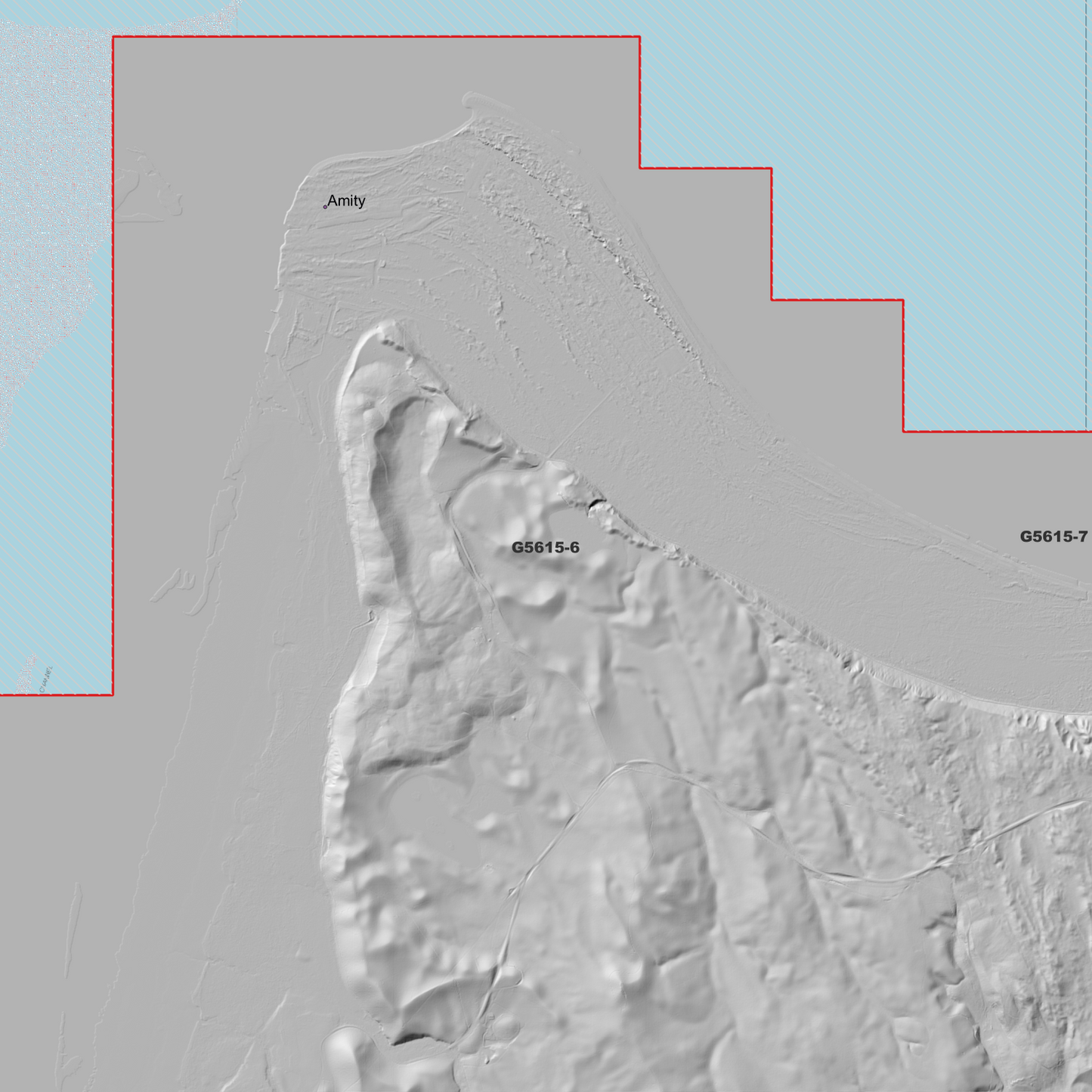 Peel 1m Digital Elevation Model (G5615-6)