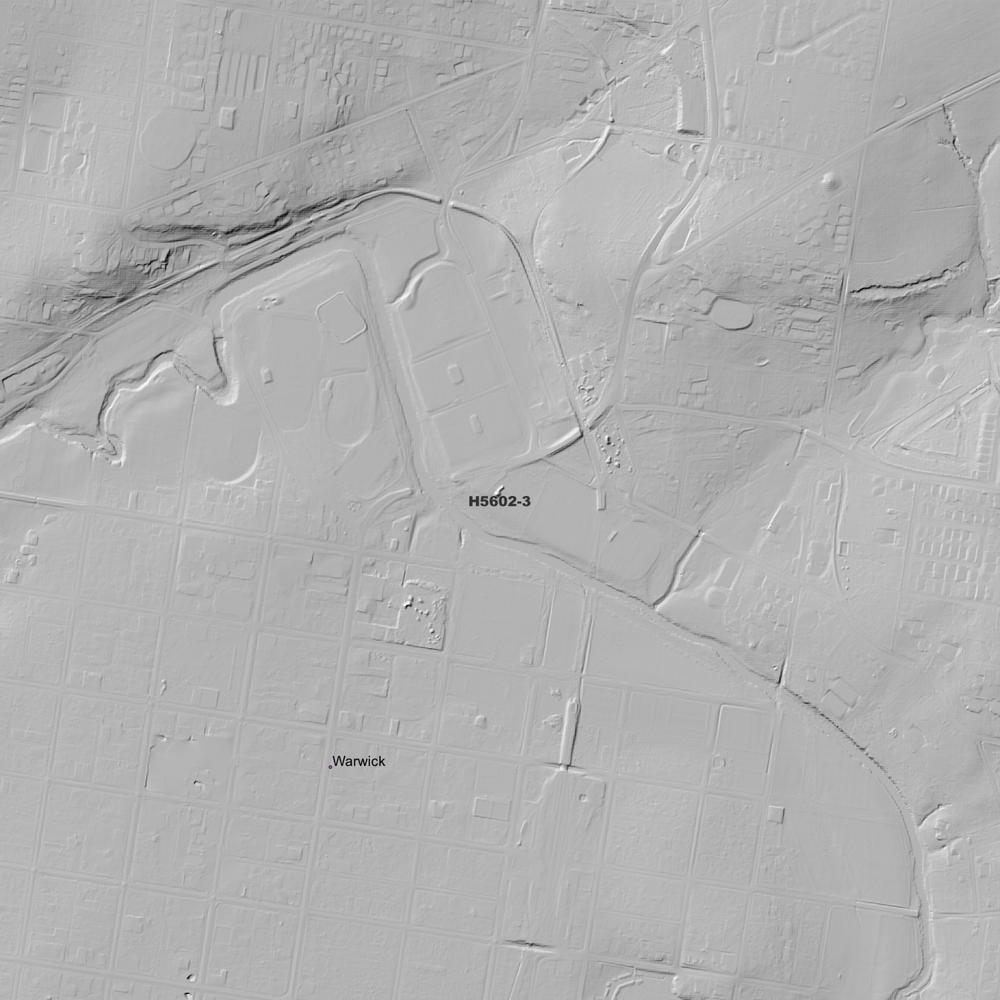 Warwick 1m Digital Elevation Model (H5602-3)