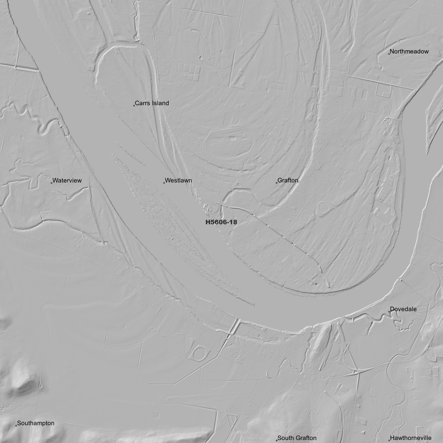 Grafton 1m Digital Elevation Model (H5606-18)