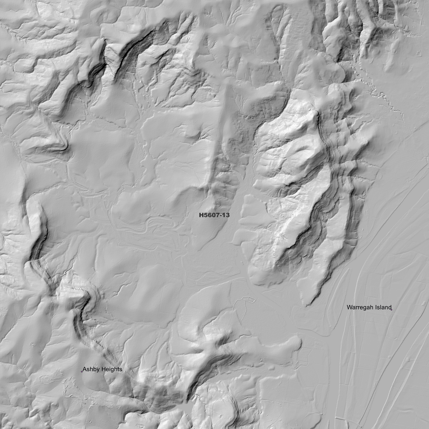 Maclean 1m Digital Elevation Model (H5607-13)