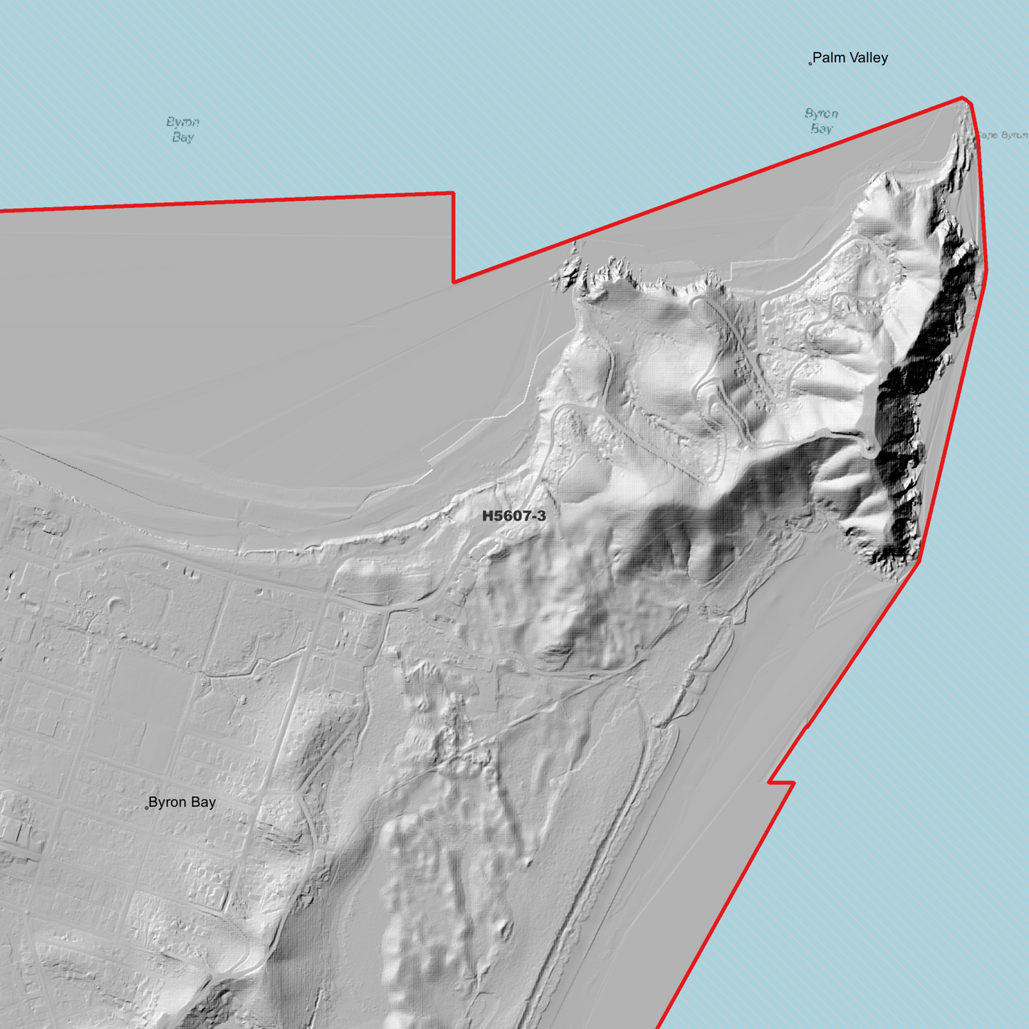 Byron 1m Digital Elevation Model (H5607-3)