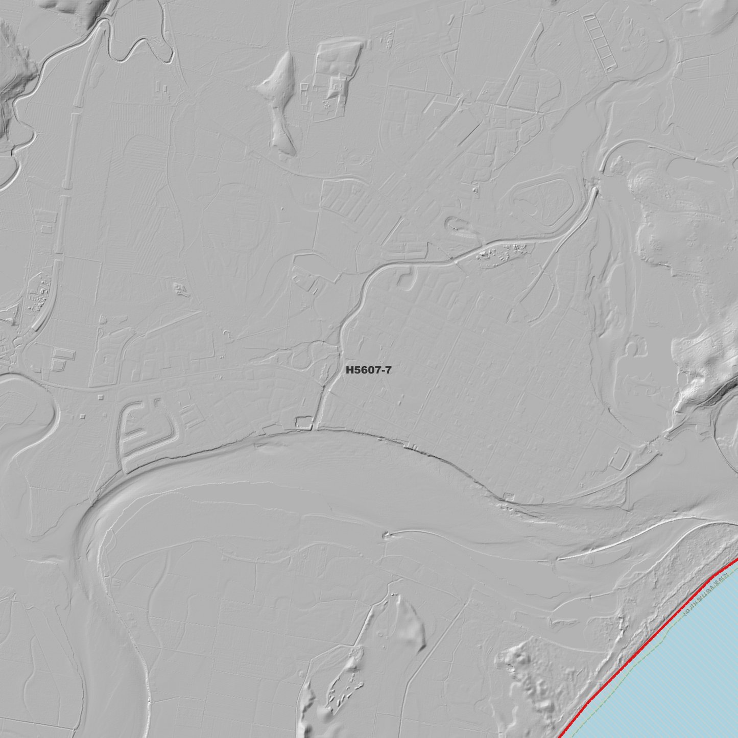 Ballina 1m Digital Elevation Model (H5607-7)