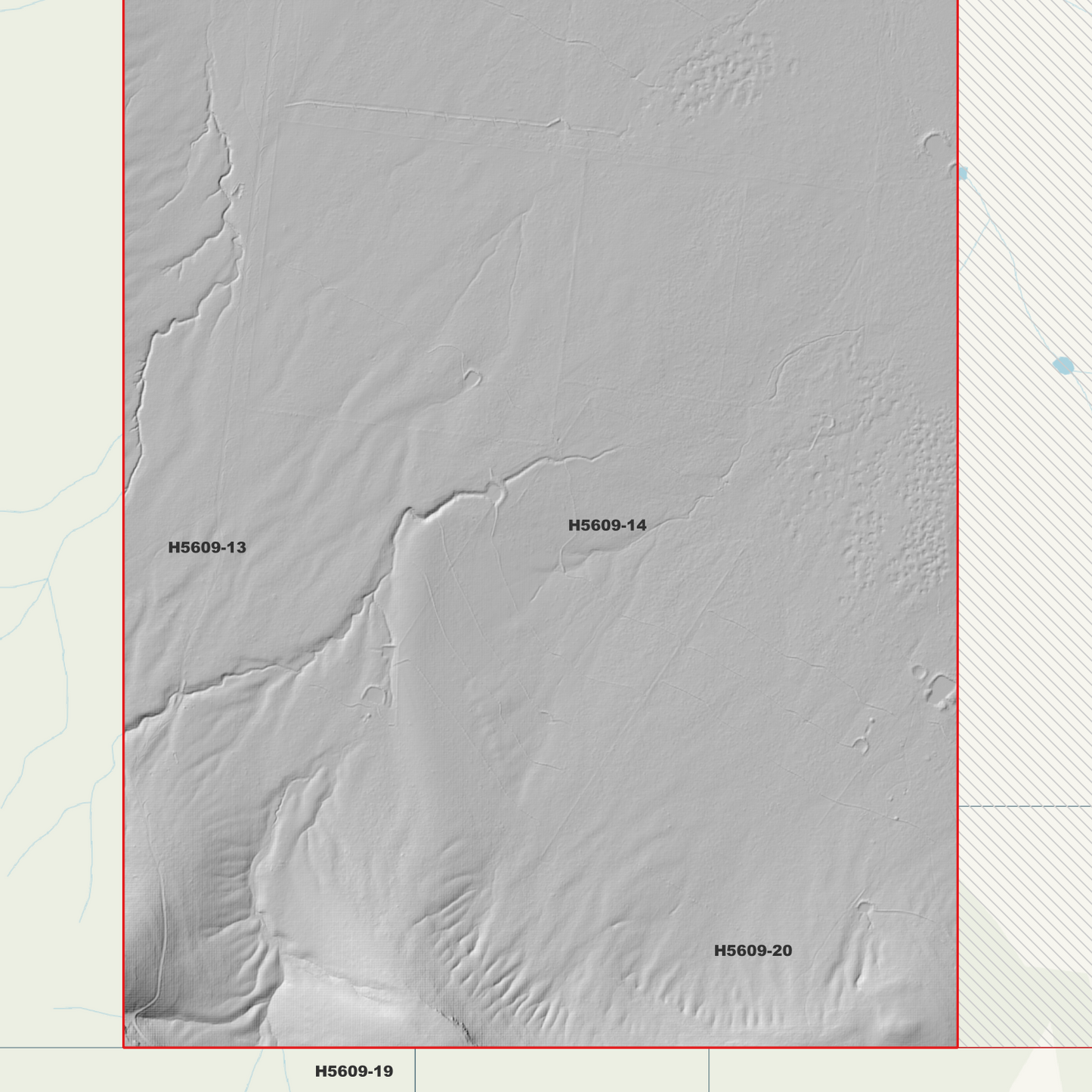 Rangari 1m Digital Elevation Model (H5609-14)