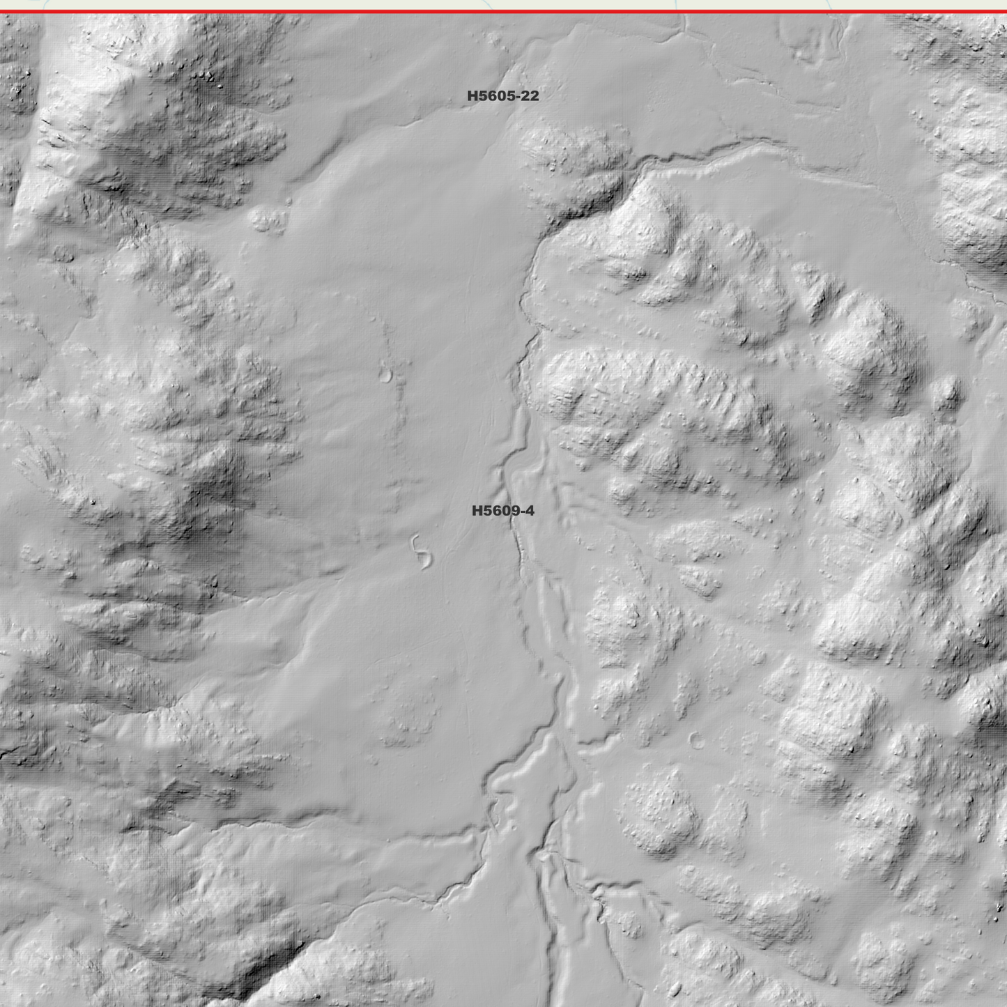 Dinner Time 1m Digital Elevation Model (H5609-4)