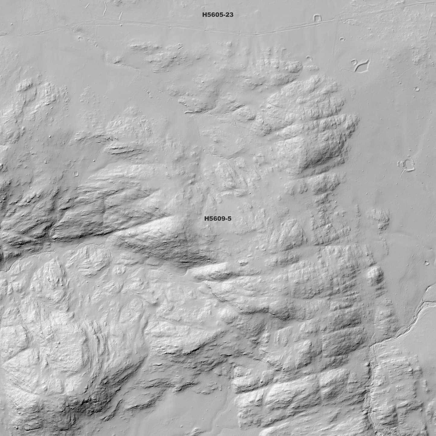 Bundarra 1m Digital Elevation Model (H5609-5)