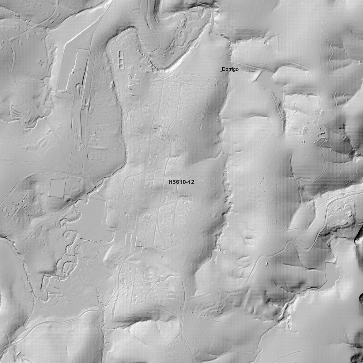 Dorrigo 1m Digital Elevation Model (H5610-12)