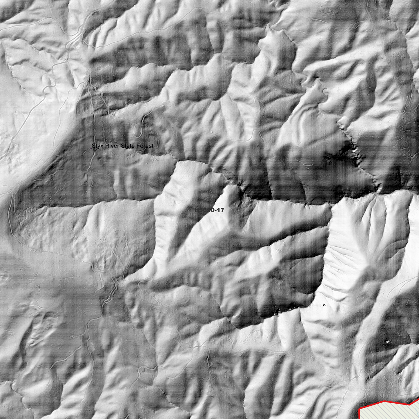 Styx 1m Digital Elevation Model (H5610-17)
