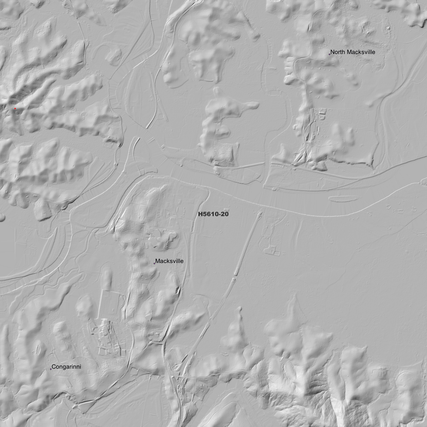Nambucca 1m Digital Elevation Model (H5610-20)