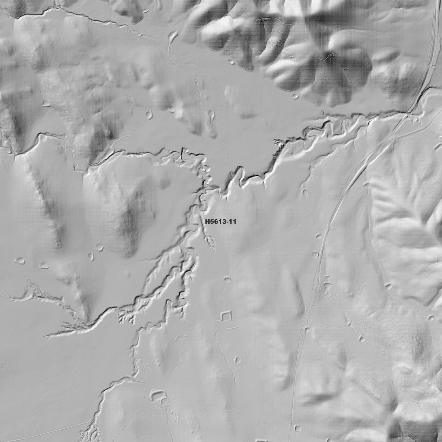 Nundle 1m Digital Elevation Model (H5613-11)