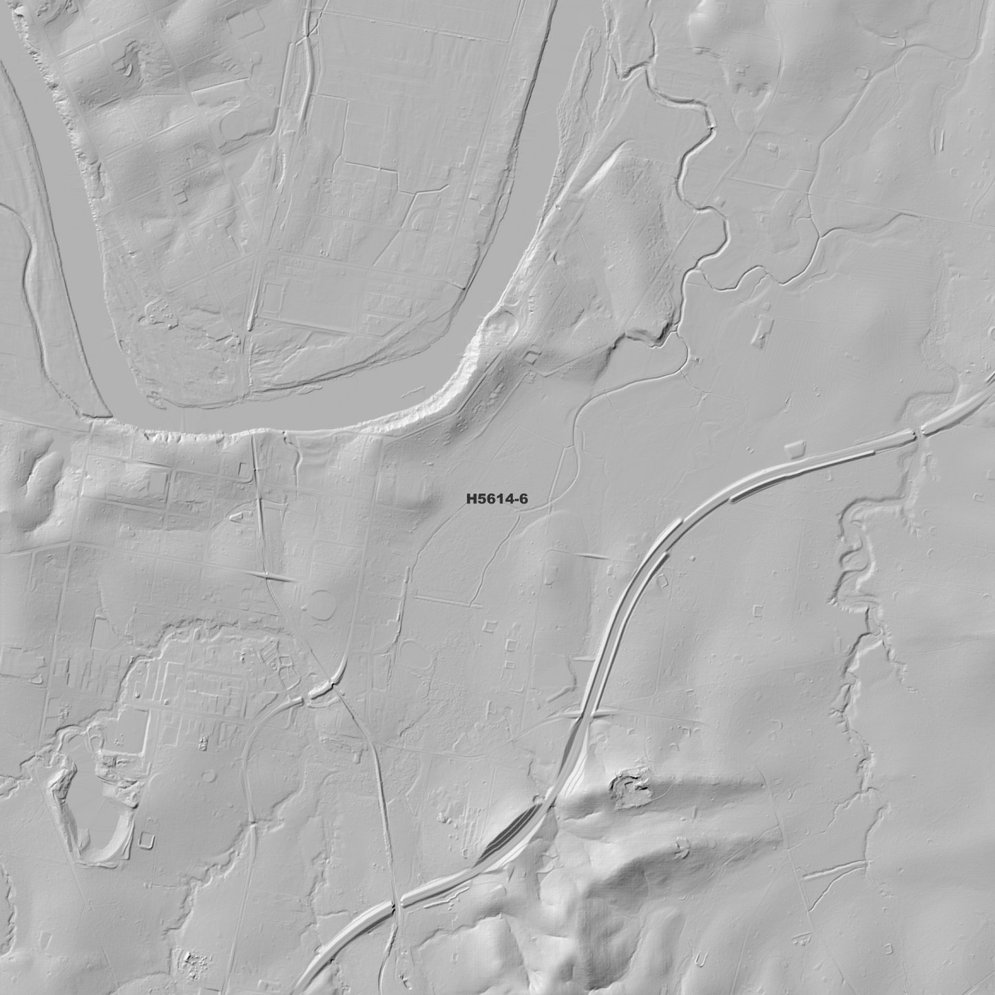 Kempsey 1m Digital Elevation Model (H5614-6)