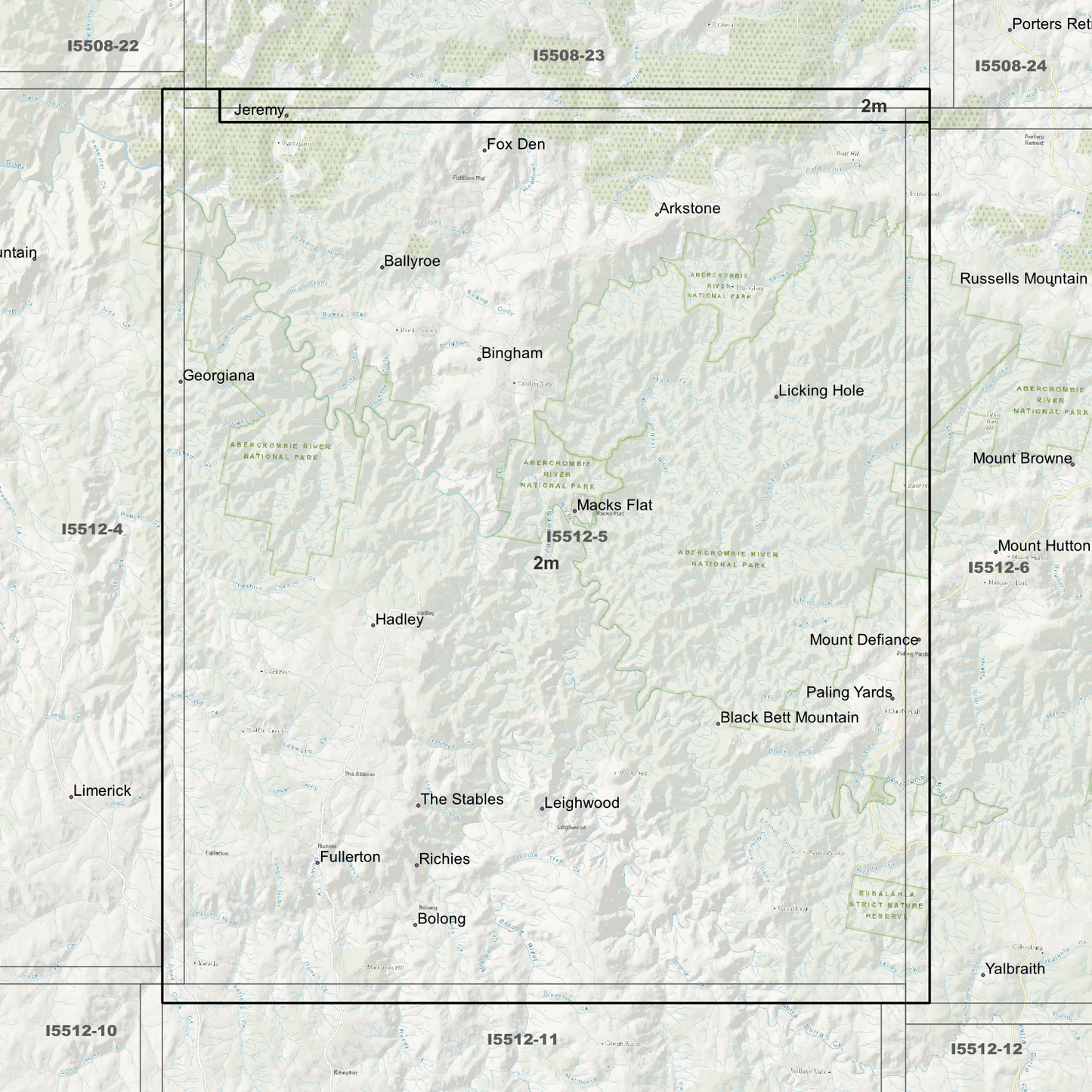 Hadley 2m Digital Elevation Models (I5512-5)