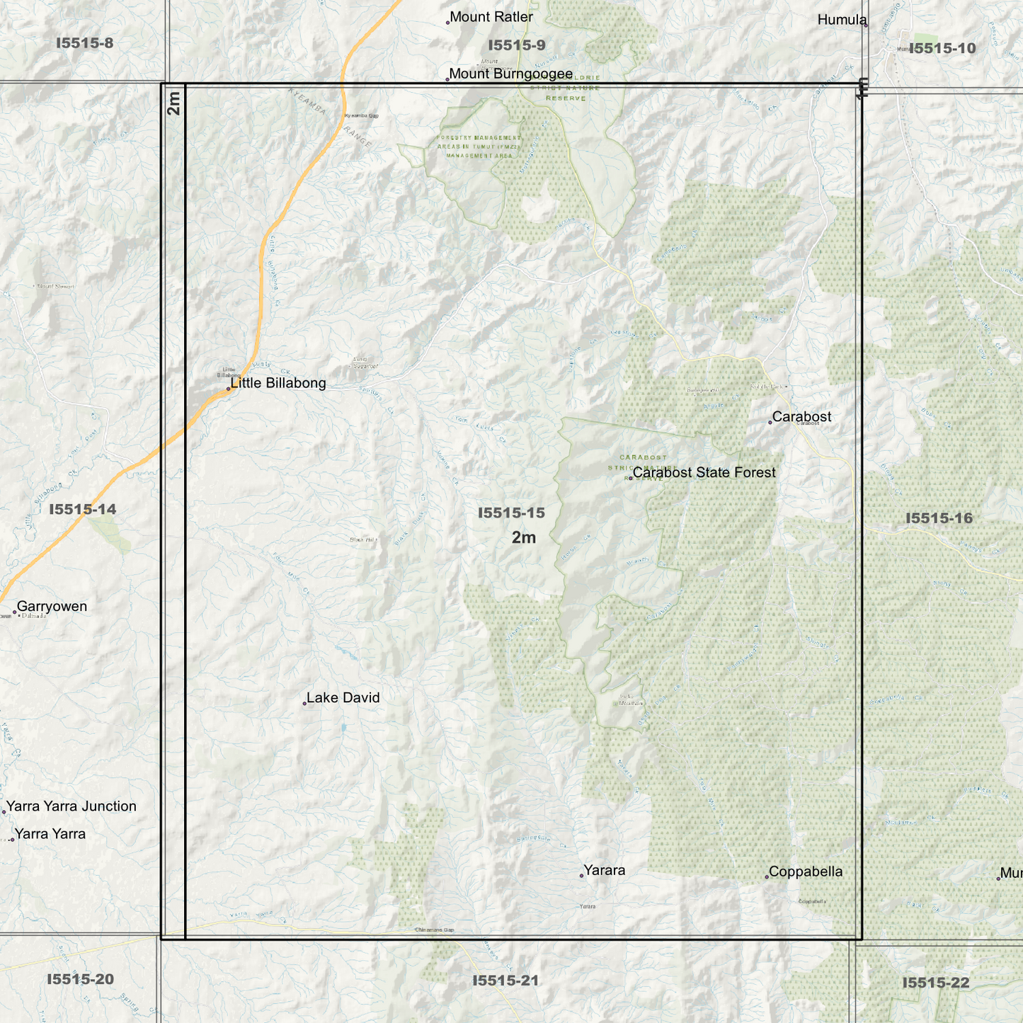 Carabost 2m Digital Elevation Models (I5515-15)