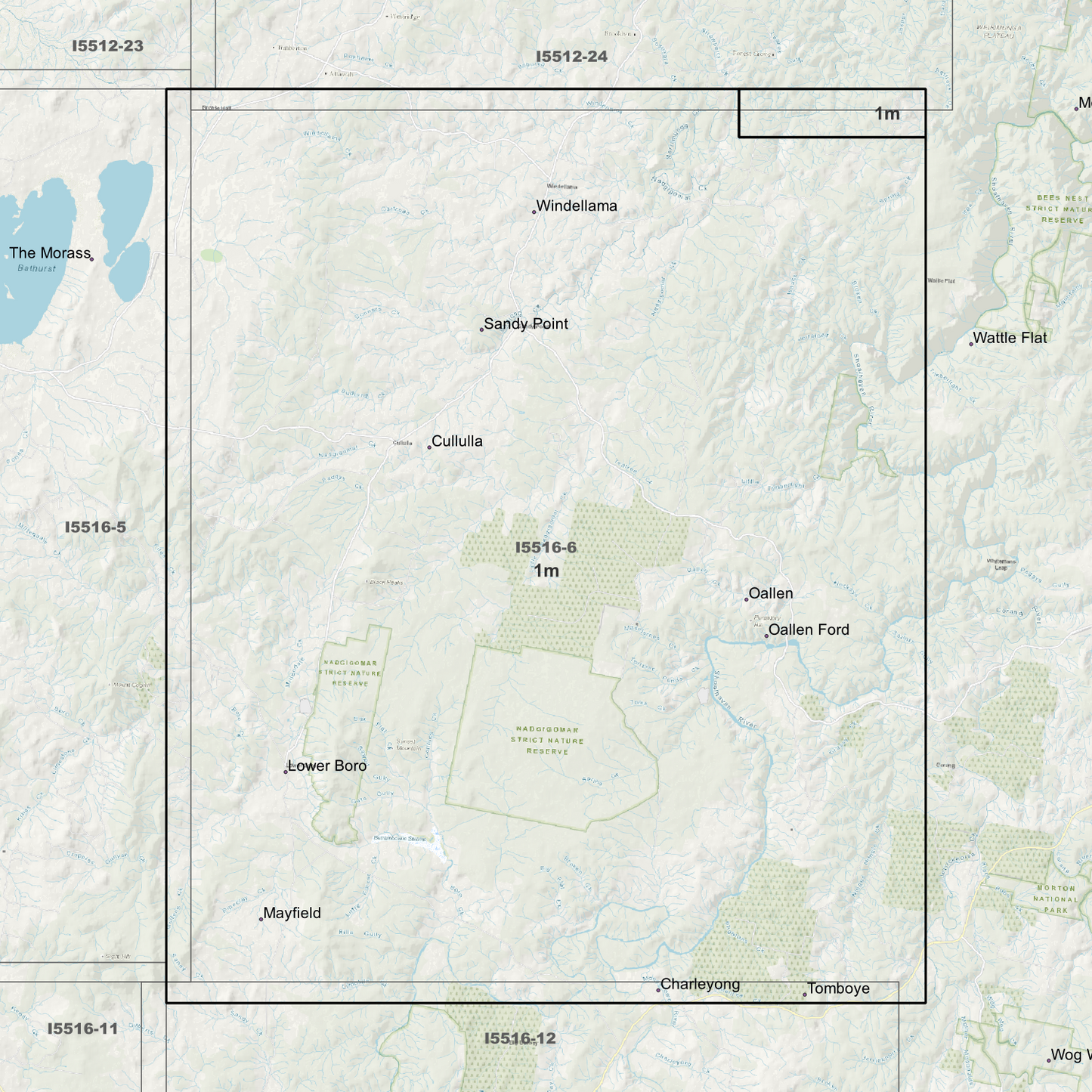 Oallen 1m Digital Elevation Models (I5516-6)