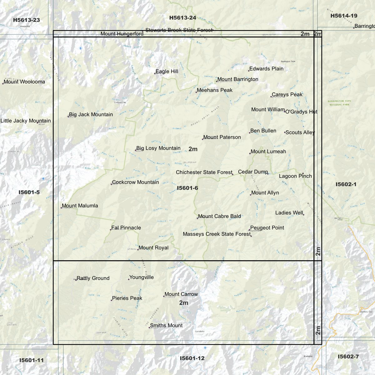 Allyn 2m Digital Elevation Models (I5601-6)