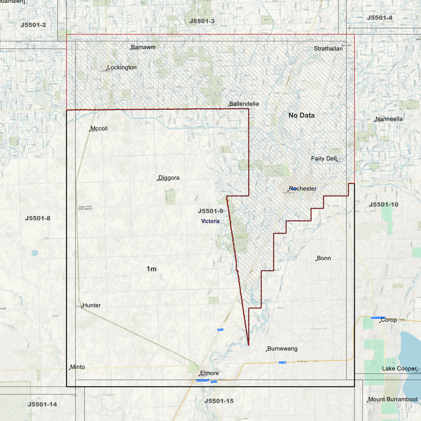 Rochester 1m Digital Elevation Models (J5501-9)