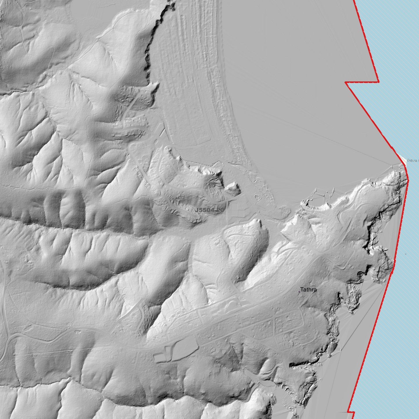 Bega 1m Digital Elevation Model (J5504-20)