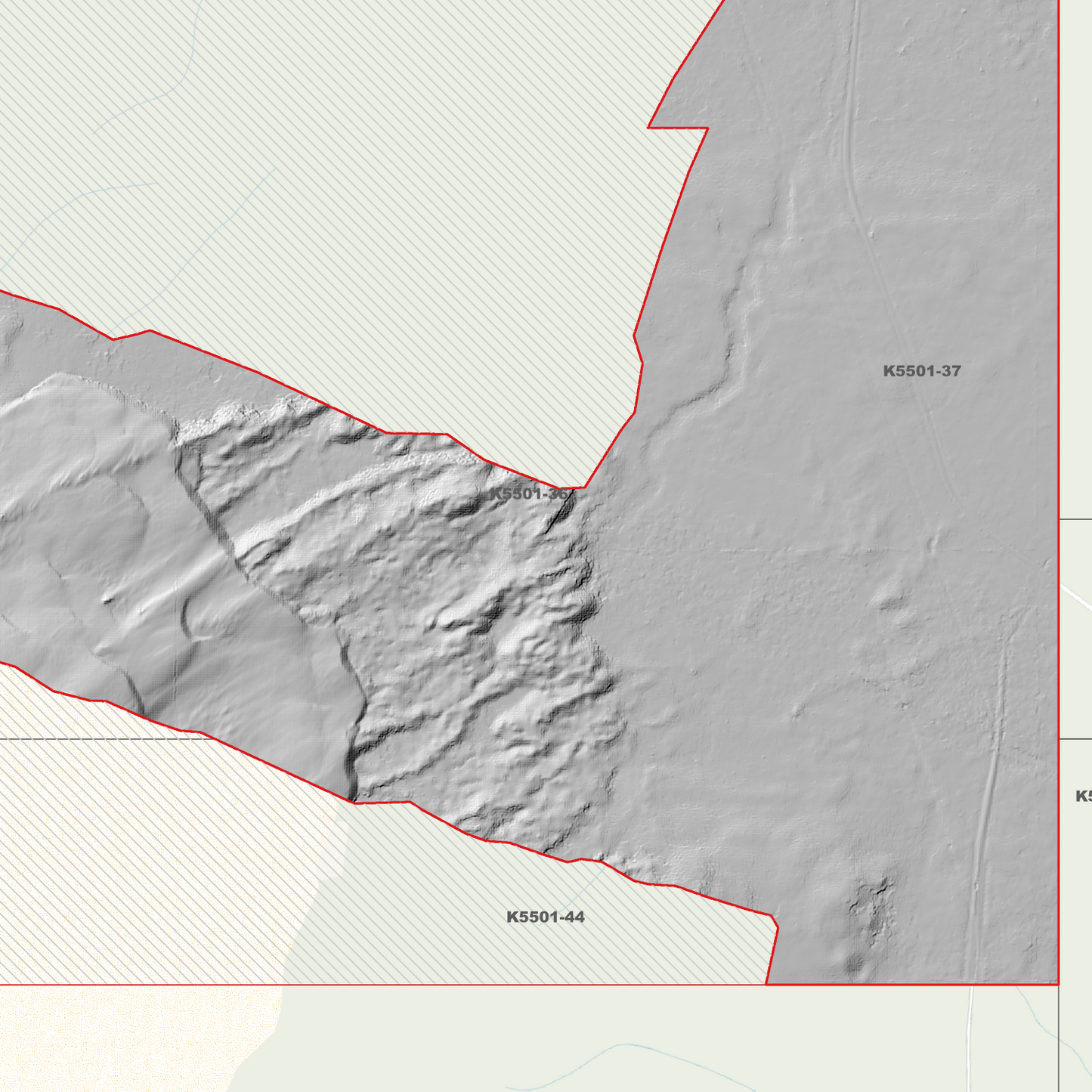 Woolnorth Point 1m Digital Elevation Model (K5501-36)