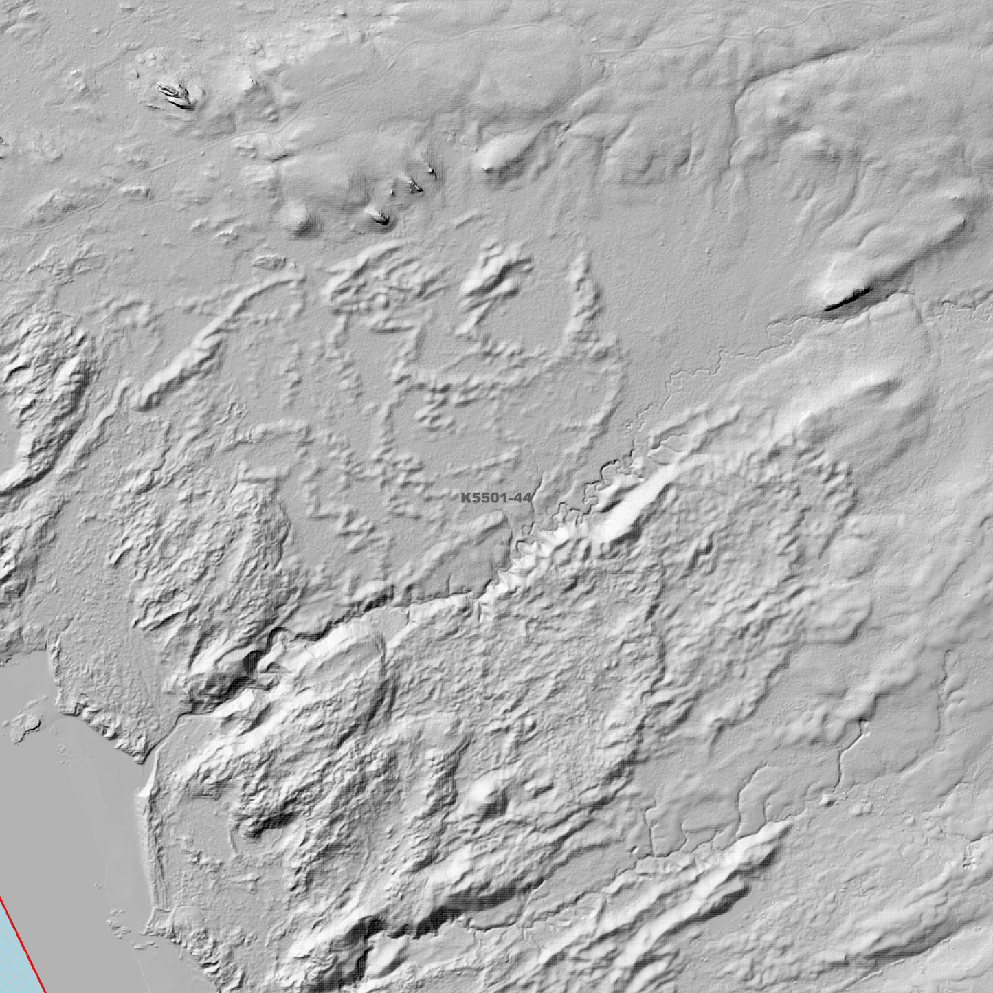 Ann Bay 1m Digital Elevation Model (K5501-44)
