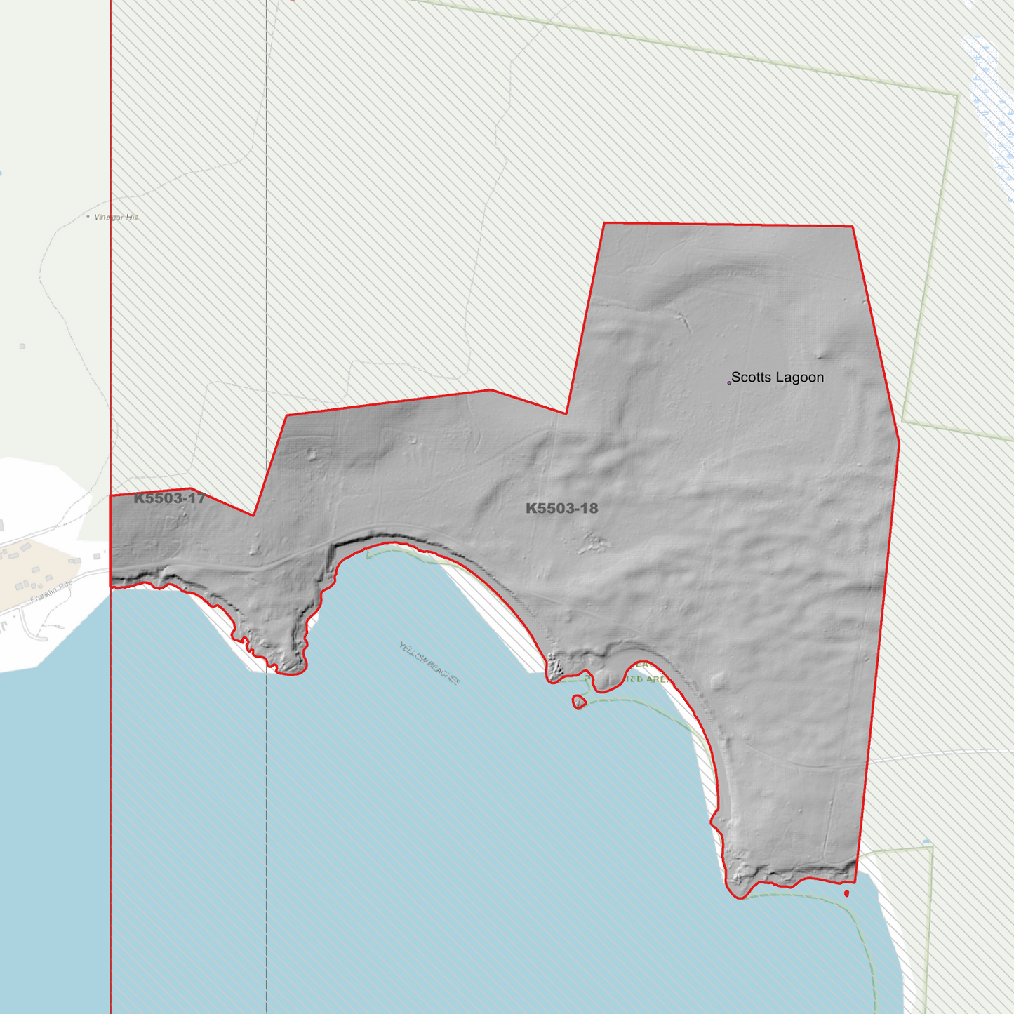 Pot Boil 1m Digital Elevation Model (K5503-18)