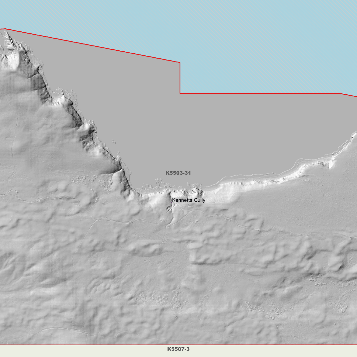 Noland Bay 1m Digital Elevation Model (K5503-31)
