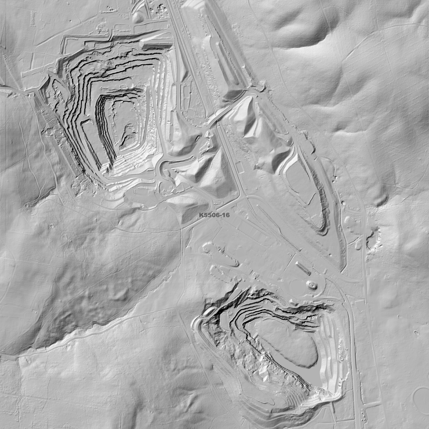 Sheffield 1m Digital Elevation Model (K5506-16)