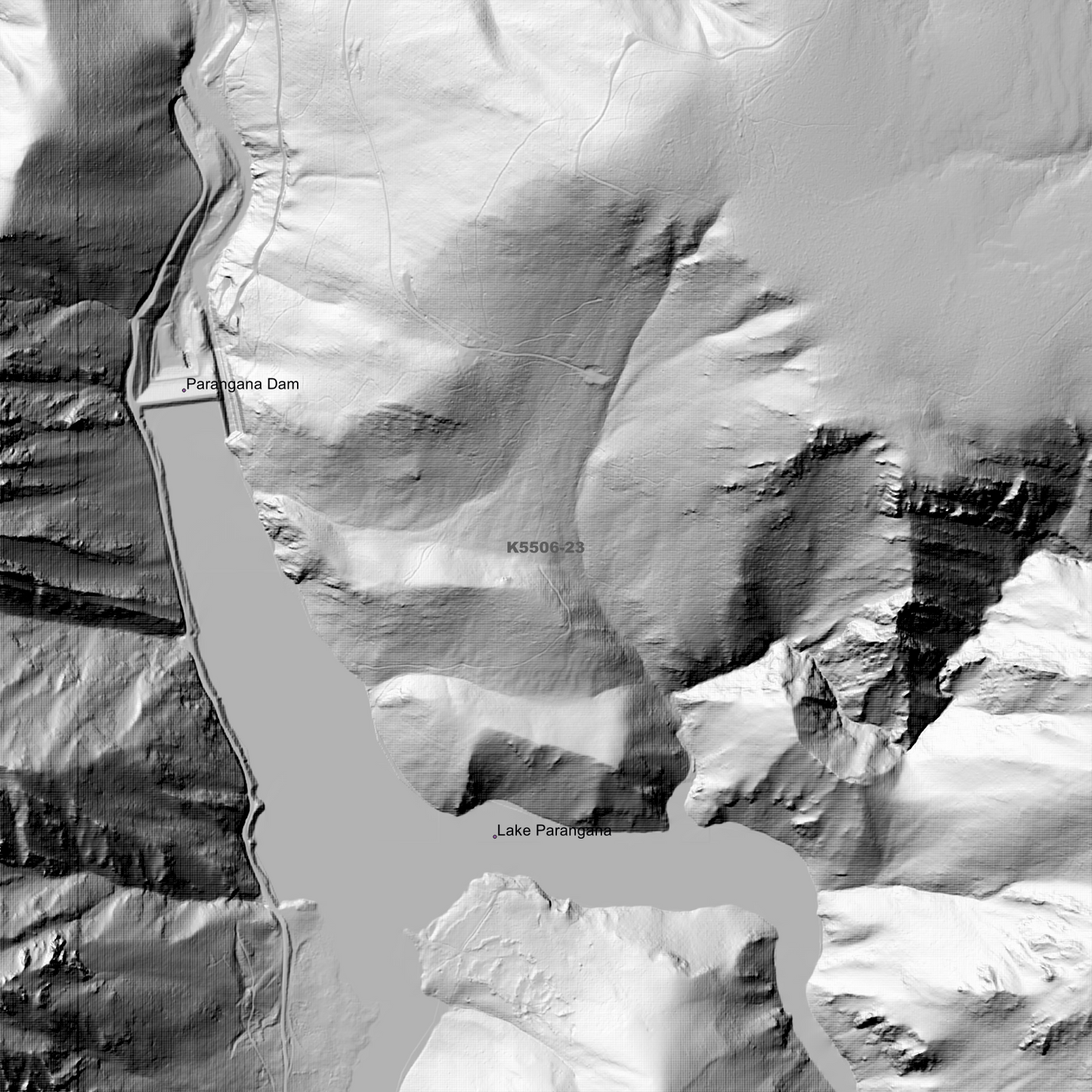 Lemonthyme 1m Digital Elevation Model (K5506-23)
